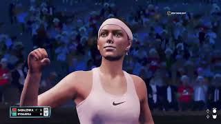 SABALENKA vs RYBAKINA LIVE  PREDICTION WTA RYDAH AO TENNIS 2 [upl. by Arymas]