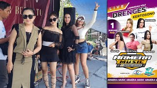 FULL ARMERA MUSIC  Live Sambijajar Kertosono  01 Januari 2024 [upl. by Row]