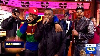 WuTang Clan  Performs Protect Ya Neck  GMA Live [upl. by Carlson]