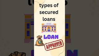 Types of loans  shortsvideo shortsfeed shortsviral shorts [upl. by Mcconaghy955]