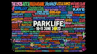 THE FULL PARKLIFE 2023 LINEUP 🎥 ✨ [upl. by Jandel]