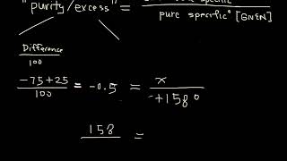 Enantiomeric Excess  Organic chemistry [upl. by Lien]