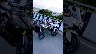 BMW g310rr Vs apach rr310 road presence rr310lover rr310bs6 apache310rr bmwg310rr bmwbikes [upl. by Quin]