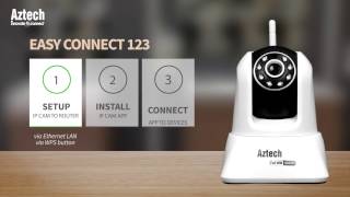 How to Setup WIPC411FHD 1080P Pan amp Tilt IP Camera [upl. by Colene]