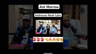 Ant Morrow addresses Noah Lyles and Anthony Edwards beef  podcast nba olympics fyp basketball [upl. by Comstock]