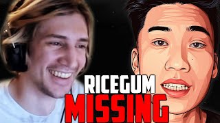 xQc Reacts to Why Ricegums Channel Died  SunnyV2 [upl. by Lincoln]