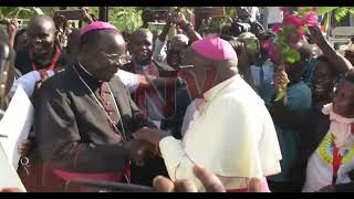 Gulu Christians welcome Archbishopdesignate Wokorach [upl. by Nylarac]