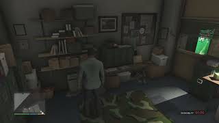 GTA V How to get into Pillbox Hill AmmuNation Office in SinglePlayer [upl. by Tigram]