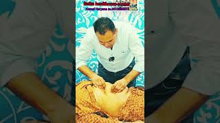 Fixed Navel displacement treatment shorts feed youtube short dhran nabhi [upl. by Sylirama]