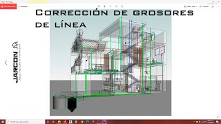 Corrección de grosores de línea  Tutorial Revit 2020 [upl. by Cozza]