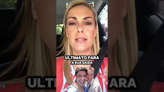 Ana Hickmann fecha contrato com a rede TV [upl. by Weinstein73]