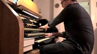 Huge Pipe Organ in Small House Michigan [upl. by Yenreit]