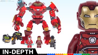 Pancake head yes knees maybe LEGO Marvel Avengers Hulkbuster vs AIM Agents review 76164 [upl. by Tower]