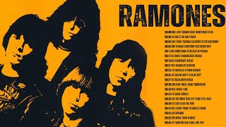 RAMONES Greatest Hits Full Album 2021  The Best Of R A M O N E S Playlist [upl. by Ynohtnanhoj]