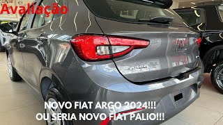 NOVO FIAT ARGO 2024 [upl. by Ainar]