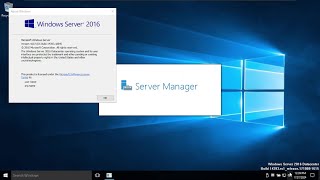 Windows Server 2016 ESD Installation [upl. by Hama]