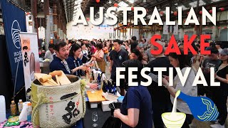 Australian Sake Festival in Sydney sake 日本酒 ＃酒祭り sakefestival [upl. by Tehr]