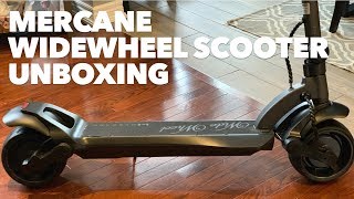 Mercane Widewheel Scooter unboxing [upl. by Amsaj991]