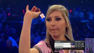 Hammond v Sherrock R1 2018 BDO World Championship HD1080p [upl. by Nollahp]