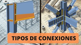 🔴Tipos de Conexiones para Estructuras Metálicas Cuándo y Cómo Utilizarlas [upl. by Ssegrub808]