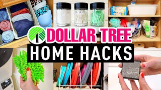 DOLLAR TREE HOME HACKS For REAL LIFE Organization amp Storage Solutions [upl. by Hestia]