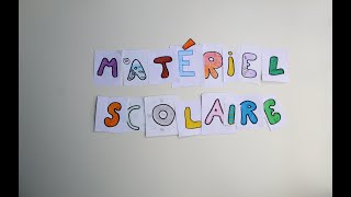 Le matériel scolaire Chanson El material escolar Canción  Profenoia [upl. by Eittocs4]