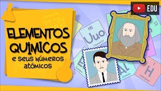 Elementos químicos  os diferentes tipos de átomos [upl. by Vasquez]