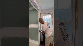 How to apply paper corner bead diy remodeling drywall [upl. by Esadnac]