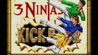 3 Ninjas Kick Back SNES Title Music [upl. by Euqinamod]