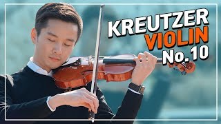 Kreutzer Violin Etude No 10 크로이처 바이올린 에튀드 10번 bochankang [upl. by Karlen]