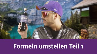 Formeln umstellen und lösen Teil 1 [upl. by Andriana]