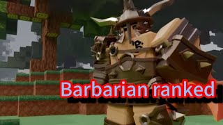 Barbarian ranked roblox bedwars [upl. by Teresita485]