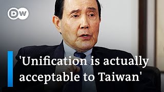 We can never win a war Taiwans former president Ma on the best way to deal with China  DW News [upl. by Ree643]