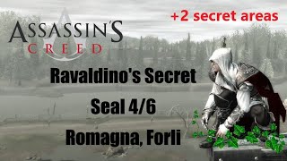 Assassin’s Creed 2 Ravaldino’s Secret 2 secret areasfourth SealRomagna Forli [upl. by Corny]