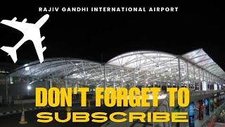 rajiv Gandhi international airport [upl. by Snook842]