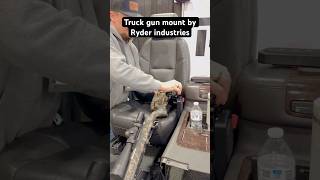 Truck gun mount by​⁠ ryderindustries318 guns rifle gun trucks hunting hunter [upl. by Woo]