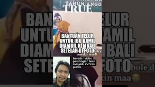 PARAH Bantuan untuk Ibu Hamil Diambil Kembali Setelah Difoto oleh Panitia [upl. by Corrine]