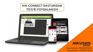 Hikconnect dasturidan Togri foydalanish [upl. by Ahseena]