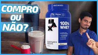 Review Honesto➡ WHEY Protein MAX TITANIUM Vale a PENA⭕ Whey 100 CONCENTRADO Max Titanium é BOM🔷 [upl. by Branscum]