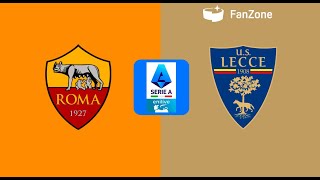 🔴 ROMA vs LECCE  LIVE SERIE A  ISCRIVITI❤️SUBSCRIBE [upl. by Air]