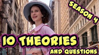 The Marvelous Mrs Maisel Season 4 10 THEORIES and QUESTIONS [upl. by Snider576]