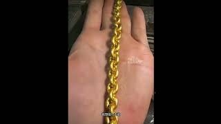 24K Gold chain treanding  viral shortsvideo [upl. by Strauss952]