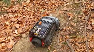 TRX4 hill climbing with new motor esc combo [upl. by Hiller]