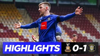 Bradford City 01 Harrogate Town Highlights [upl. by Dar]