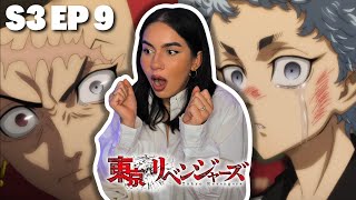 THE BLUE OGRE 😱│TOKYO REVENGERS S3 EP 9 REACTION [upl. by Euqinotna]