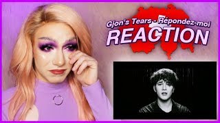 SWITZERLAND  Gjons Tears  Répondezmoi  Eurovision 2020 REACTION [upl. by Ahseikal32]