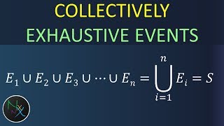 Collectively Exhaustive Events Probability  Definition Example [upl. by Amsirp]