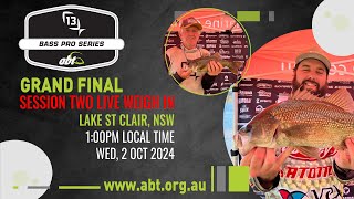 2024 13Fishing BASS Pro Series  GRAND FINAL Lake St Clair Session Two [upl. by Ailemap688]