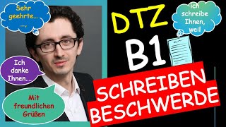 Beschwerde schreiben B1 einfach erklärt [upl. by Christy819]