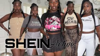 COOLANE SPORTS WEAR SHEINActive  TRY ON HAUL  MUST HAVES🥰 [upl. by Anuahsed783]